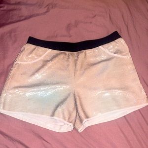 Sequin shorts